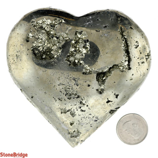 Pyrite Heart E #8 - 250 to 299g    from Stonebridge Imports