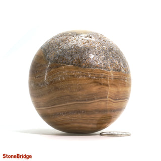 Calcite Golden Sphere - Small #4 - 2 1/2"    from Stonebridge Imports
