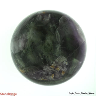 Fluorite Sphere - Medium #1 - 2 3/4"    from Stonebridge Imports