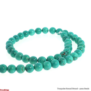 Turquoise Round Strand - 6mm Beads    from Stonebridge Imports