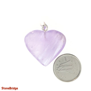 Amethyst Heart Pendant    from Stonebridge Imports