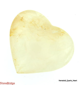 Hematoid Quartz Puffy Heart #2 - 1" to 2"    from Stonebridge Imports