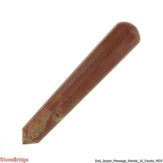 Red Jasper Pointed Massage Wand - Medium #3 - 4" to 5"    from Stonebridge Imports