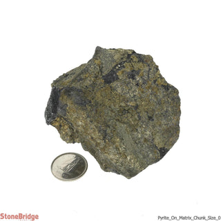 Pyrite Iron Matrix Chunk #0    from Stonebridge Imports