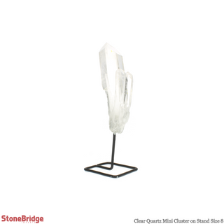Clear Quartz Point on Stand #2    from Stonebridge Imports