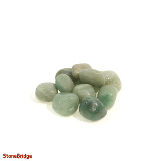 Green Aventurine Tumbled Stones - India Large   from Stonebridge Imports