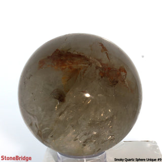 Smoky Quartz Sphere U#9 - 4 1/2"    from Stonebridge Imports