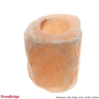 Himalayan Salt Candle Holders - ONE Hole    from Stonebridge Imports