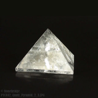 Clear Quartz A Pyramid #1 - 1" to 1 1/2" Wide    from Stonebridge Imports