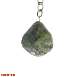 Keychain - Jadeite Tumbled    from Stonebridge Imports