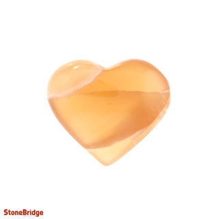 Calcite Honey Heart #3    from Stonebridge Imports