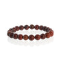 Brecciated Jasper Round Bracelet - 8mm    from Stonebridge Imports