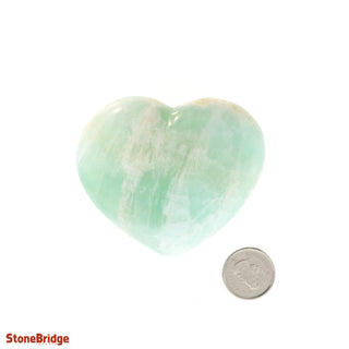 Calcite Green Heart #4    from Stonebridge Imports