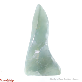 Blue Onyx Flame Sculpture #2    from Stonebridge Imports
