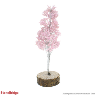 Quartz (Rose Coloured) - 1000pc Gemstone Tree    from Stonebridge Imports