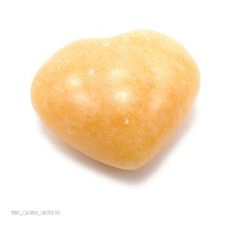 Orange Calcite Puffy Heart    from Stonebridge Imports