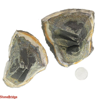 Rainbow Pyrite Geode U#1    from Stonebridge Imports