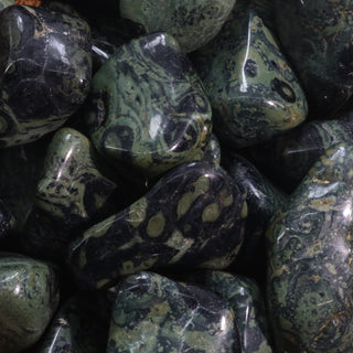 Kambaba Jasper Tumbled Stones    from Stonebridge Imports