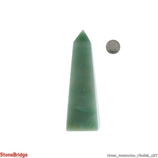 Green Aventurine Obelisk 5XT    from Stonebridge Imports
