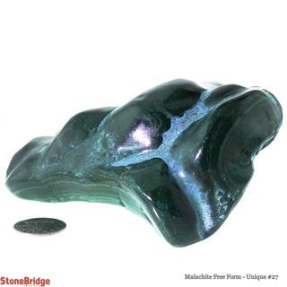 Malachite Free Form U#27 - 4 1/2"    from Stonebridge Imports