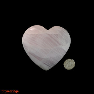 Calcite Mangano Heart #6    from Stonebridge Imports