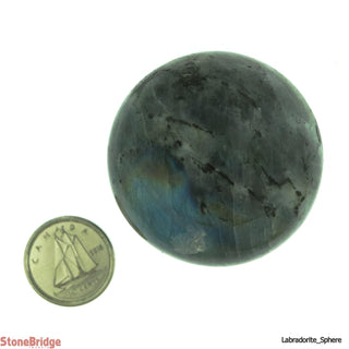 Labradorite A Sphere - Extra Small #1 - 1 1/2"    from Stonebridge Imports