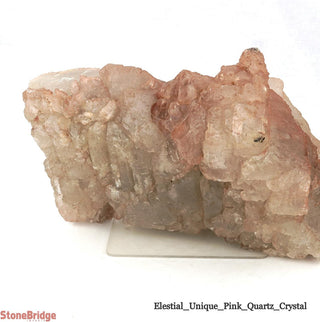Pink Elestial Quartz U#4 - 15"    from Stonebridge Imports