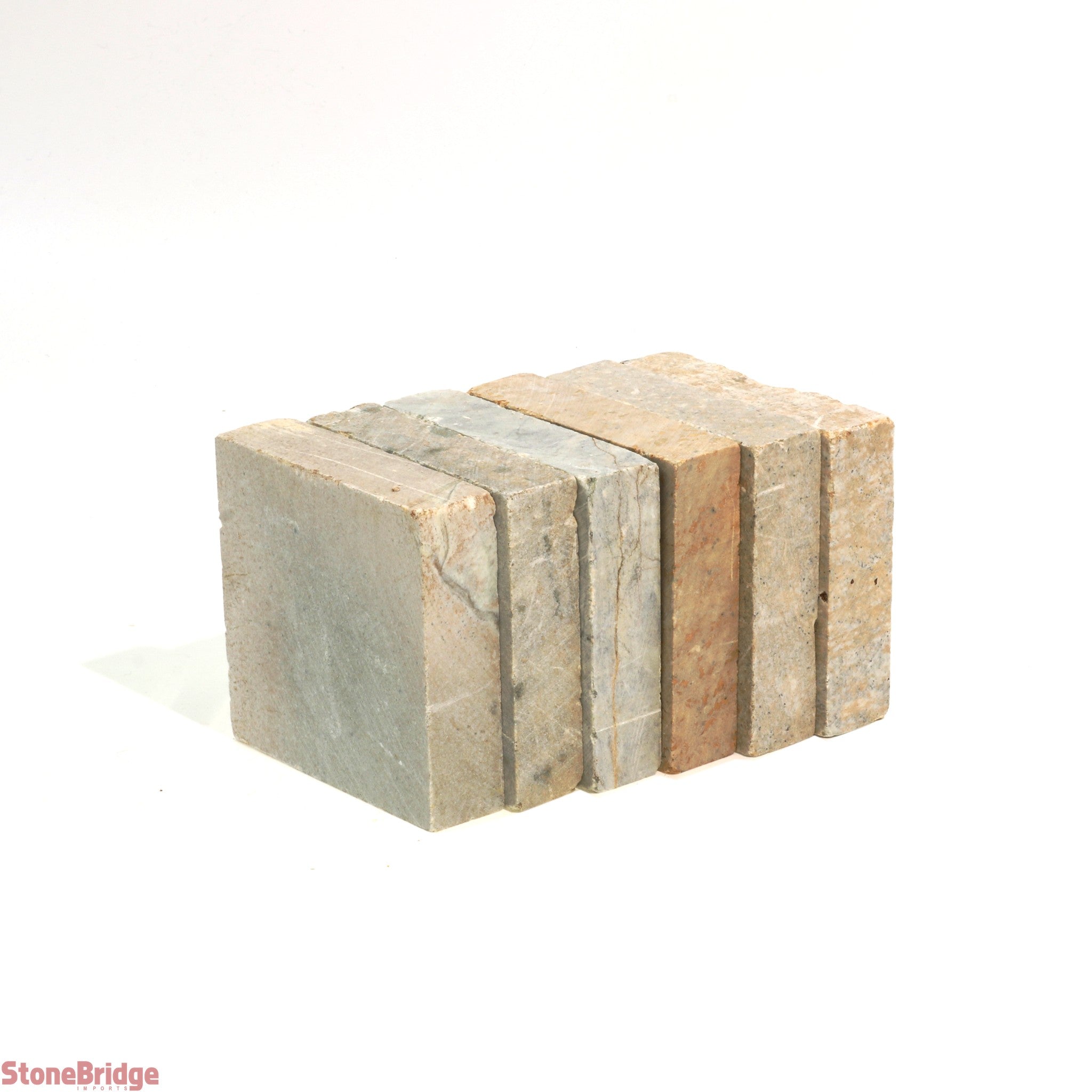 Soapstone Block for Carving - 6 Pack