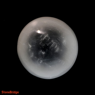 Selenite Sphere - Medium #1 - 2 3/4"    from Stonebridge Imports