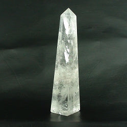 Clear Quartz Crystal Obelisk #4 - 4 1/2" to 5 1/2"    from Stonebridge Imports