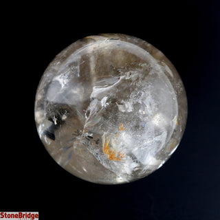 Clear Quartz A Sphere - Extra Small #2 - 1 3/4"    from Stonebridge Imports