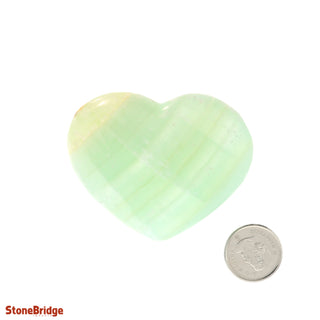 Calcite Green Heart #3    from Stonebridge Imports