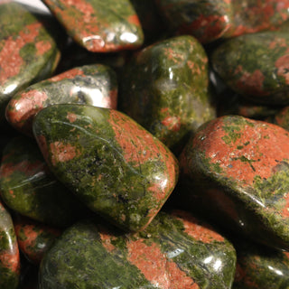 Unakite Tumbled Stones - Brazil    from Stonebridge Imports