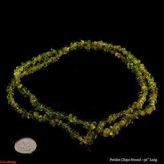 Peridot Chip Strands - 5mm to 8mm    from Stonebridge Imports