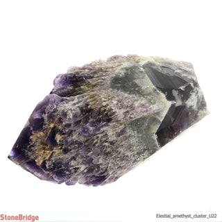 Amethyst Elestial Quartz Cluster U#22 - 12 3/4"    from Stonebridge Imports