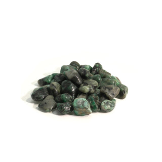 Emerald A Tumbled Stones - Semi Polished Small   from Stonebridge Imports