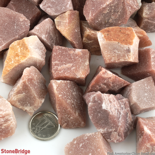 Pink Aventurine Chips - Small    from Stonebridge Imports