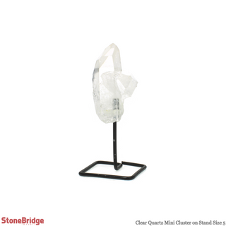 Clear Quartz Point on Stand #0    from Stonebridge Imports