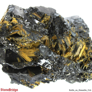 Rutile On Hematite U#16    from Stonebridge Imports
