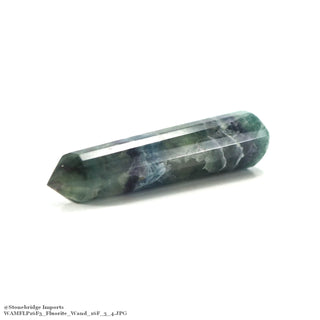 Fluorite Purple, Green Pointed Massage Wand - 16 Facets #3 - 3 1/2" to 5"    from Stonebridge Imports