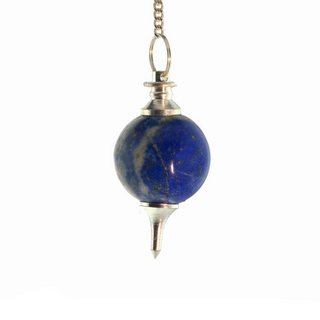Ball & Point - Lapis Lazuli Pendulums    from Stonebridge Imports