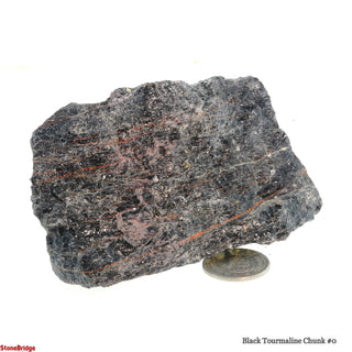 Black Tourmaline Chunk #0 - 2" to 4"    from Stonebridge Imports