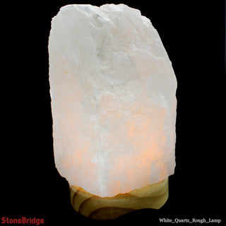 White Quartz Lamp - Extra Large from Stonebridge Imports