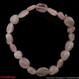 Rose Quartz Tumbled Bracelets    from Stonebridge Imports