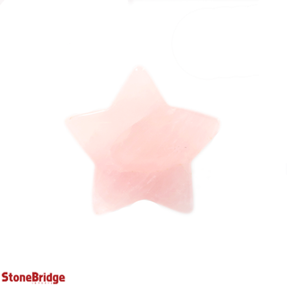 Rose Quartz Polished Stars    from Stonebridge Imports