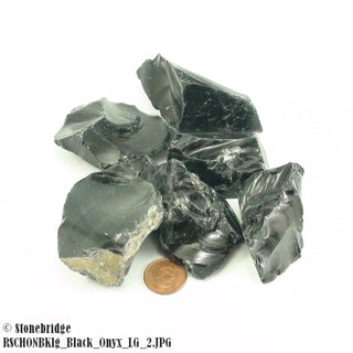 Onyx Black Chips - Large    from Stonebridge Imports