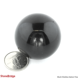 Black Obsidian Sphere - Tiny    from Stonebridge Imports