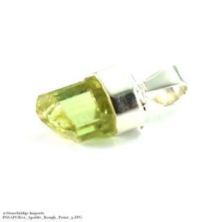 Apatite Rough Point Sterling Silver Pendant - 1/4" to 2/3"    from Stonebridge Imports