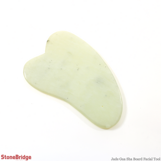 Jade Gua Sha Board Facial Tool    from Stonebridge Imports