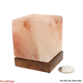 USB Salt Lamp - Cube    from Stonebridge Imports